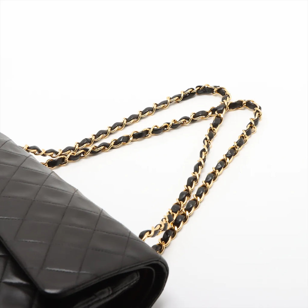 CHANEL Classic Double Flap Medium Full Set GHW (U2)