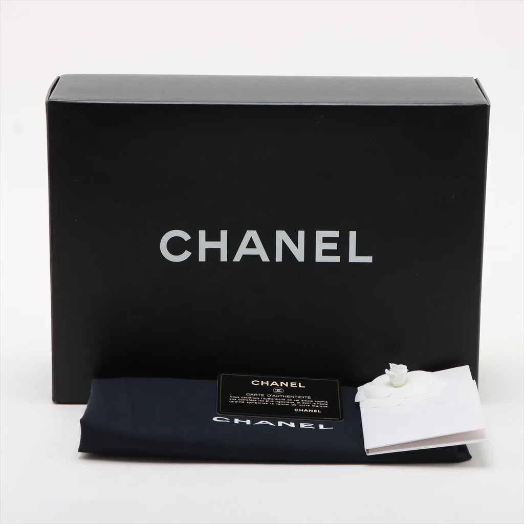 CHANEL Classic Double Flap Medium Full Set GHW (U2)