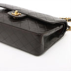 CHANEL Classic Double Flap Medium Full Set GHW (U2)