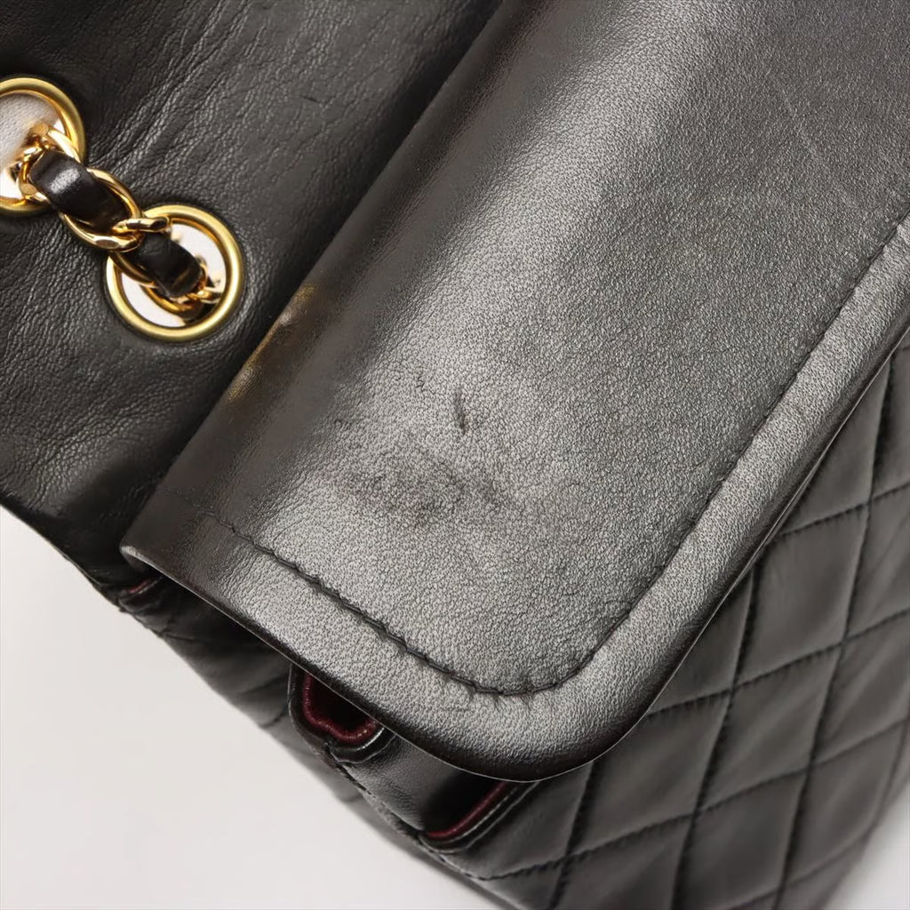CHANEL Classic Double Flap Medium Full Set GHW (U2)