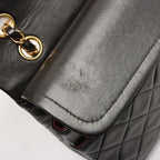 CHANEL Classic Double Flap Medium Full Set GHW (U2)