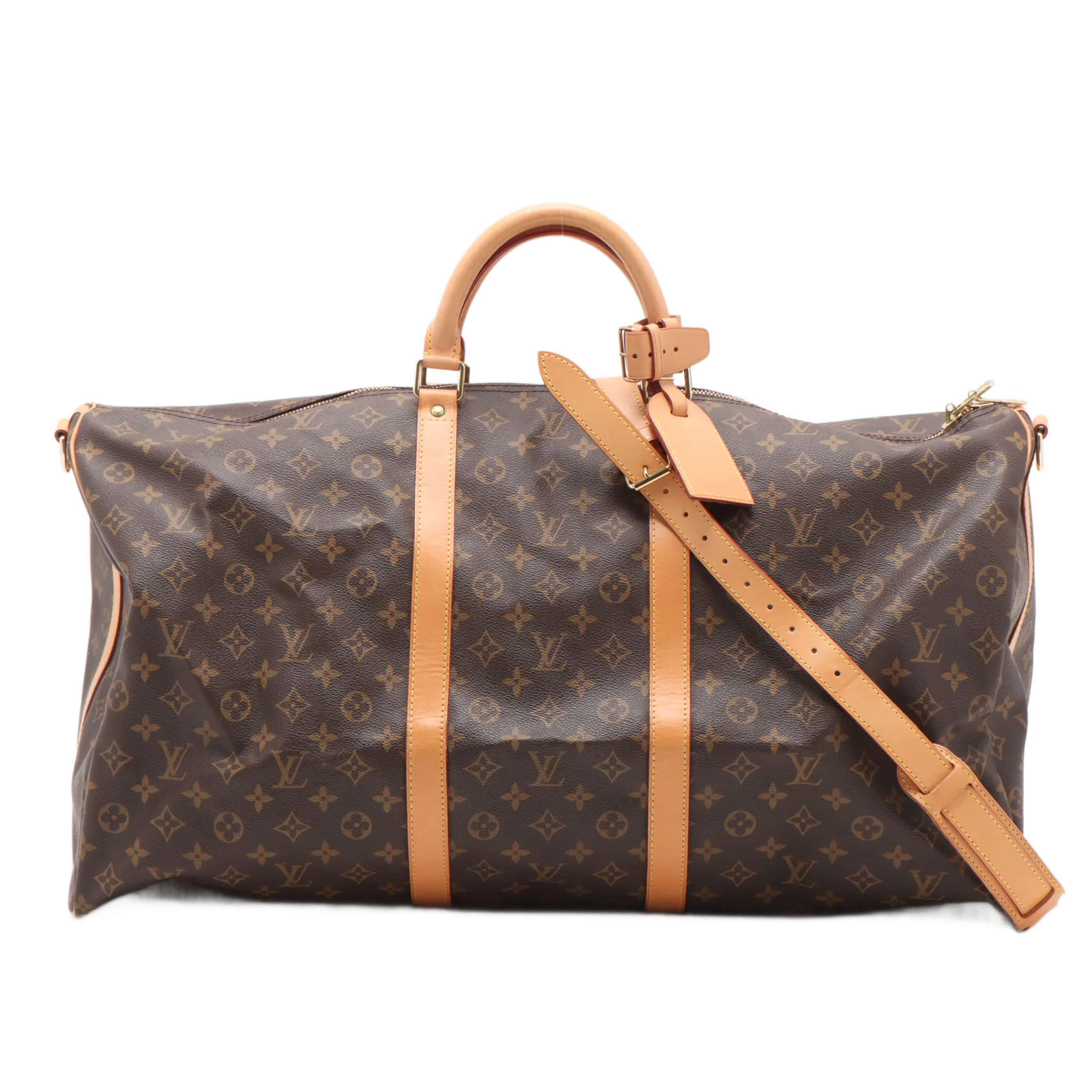 Louis Vuitton Monogram Keepall 60 Bandoulière (U2)
