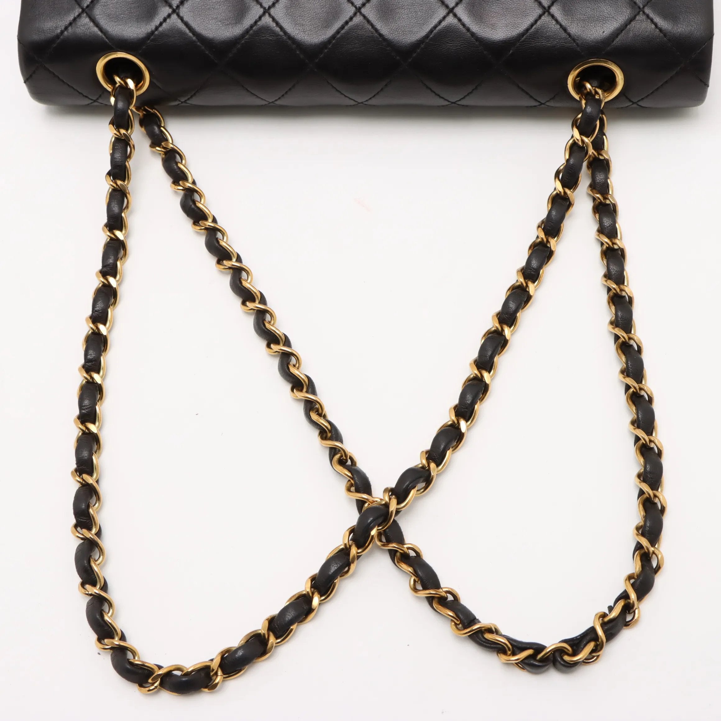 CHANEL Classic Double Flap Medium Full Set (U2)