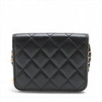 Chanel Pearl Crush Flap Clutch With Chain Mini (N1)