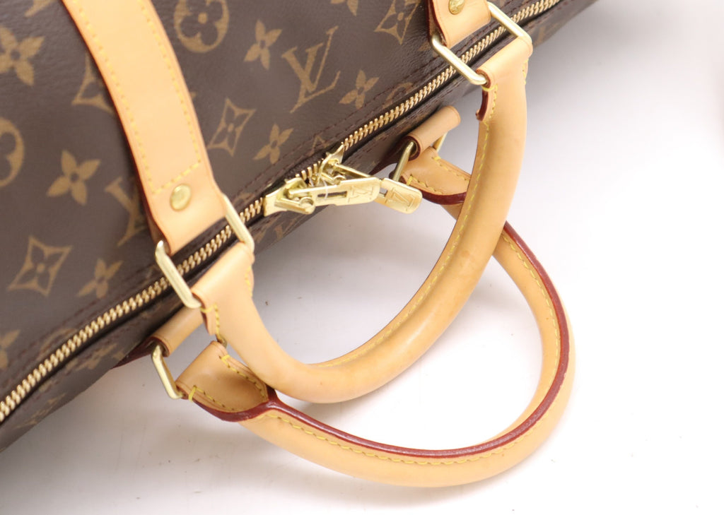 Louis Vuitton Monogram Keepall 55 Bandoulière (U2)