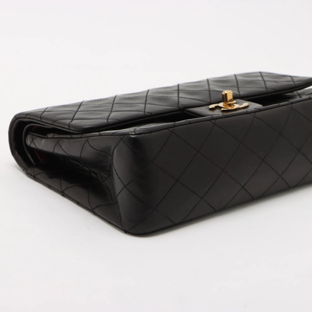CHANEL Classic Double Flap Medium Full Set GHW (U2)