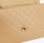CHANEL Matelasse Single Flapbag Medium Push-Lock (U2)