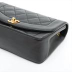 CHANEL Diana Small Single Flap GHW (U2)