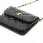 Chanel Pearl Crush Flap Clutch With Chain Mini (N1)