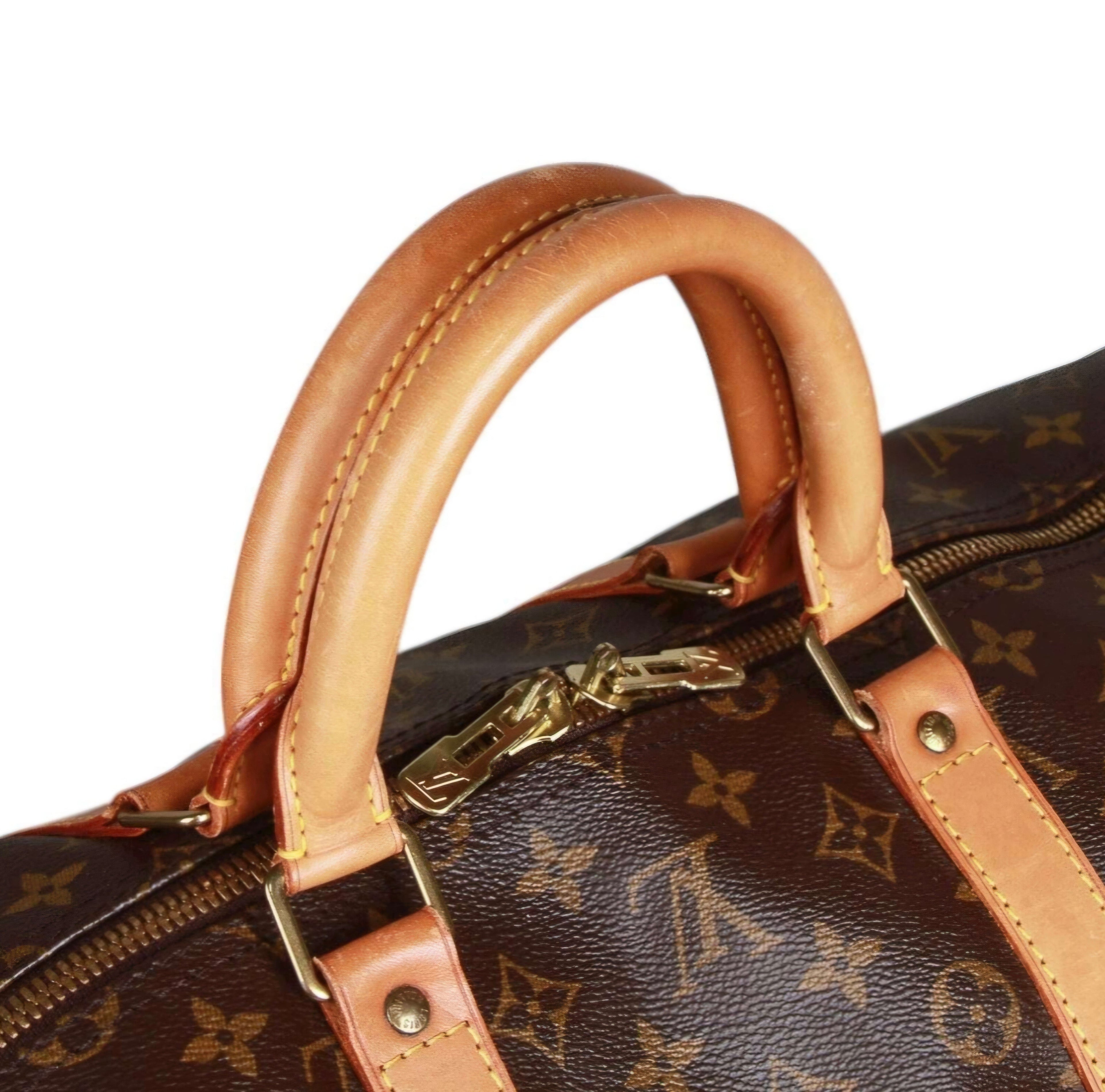 Louis Vuitton Monogram Keepall 55 Bandoulière (U2)