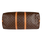 Louis Vuitton Monogram Keepall 55 Bandoulière (U2)