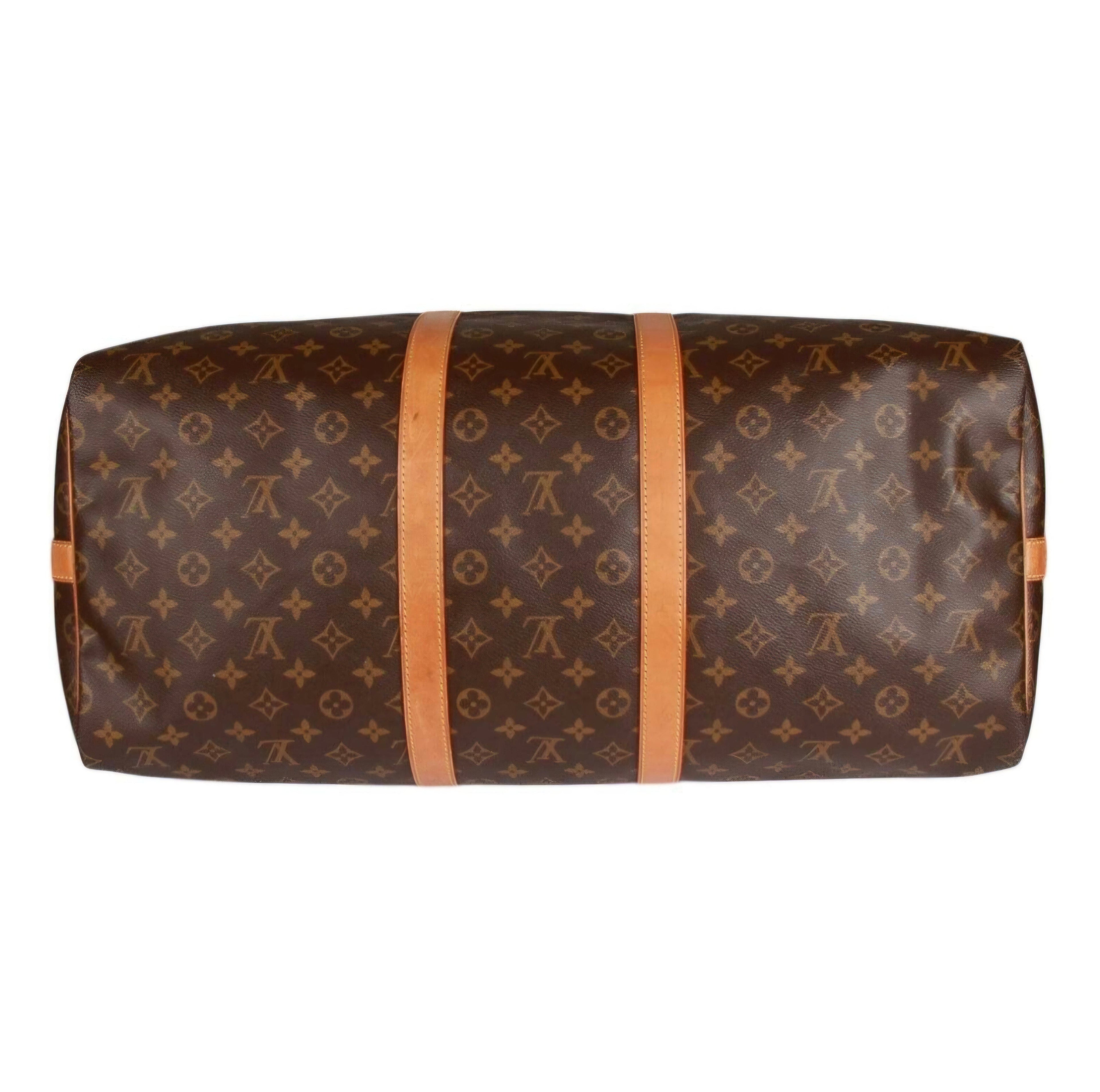 Louis Vuitton Monogram Keepall 55 Bandoulière (U2)