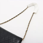 CHANEL Matelasse Single Flapbag Small Push-Lock GHW (U2)