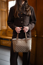 Gucci Craft Canvas Tote Bag Small (N1)