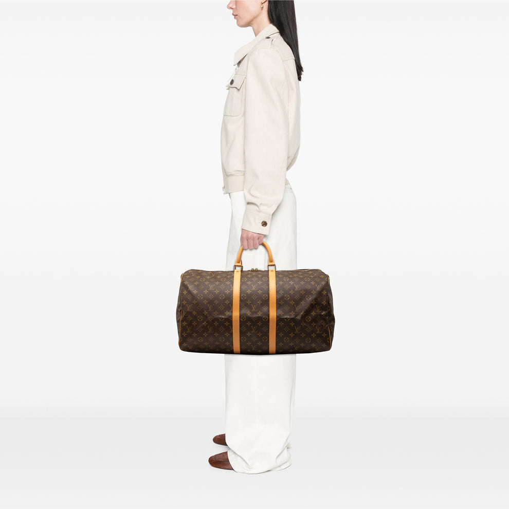Louis Vuitton Monogram Keepall 55 (Z3)