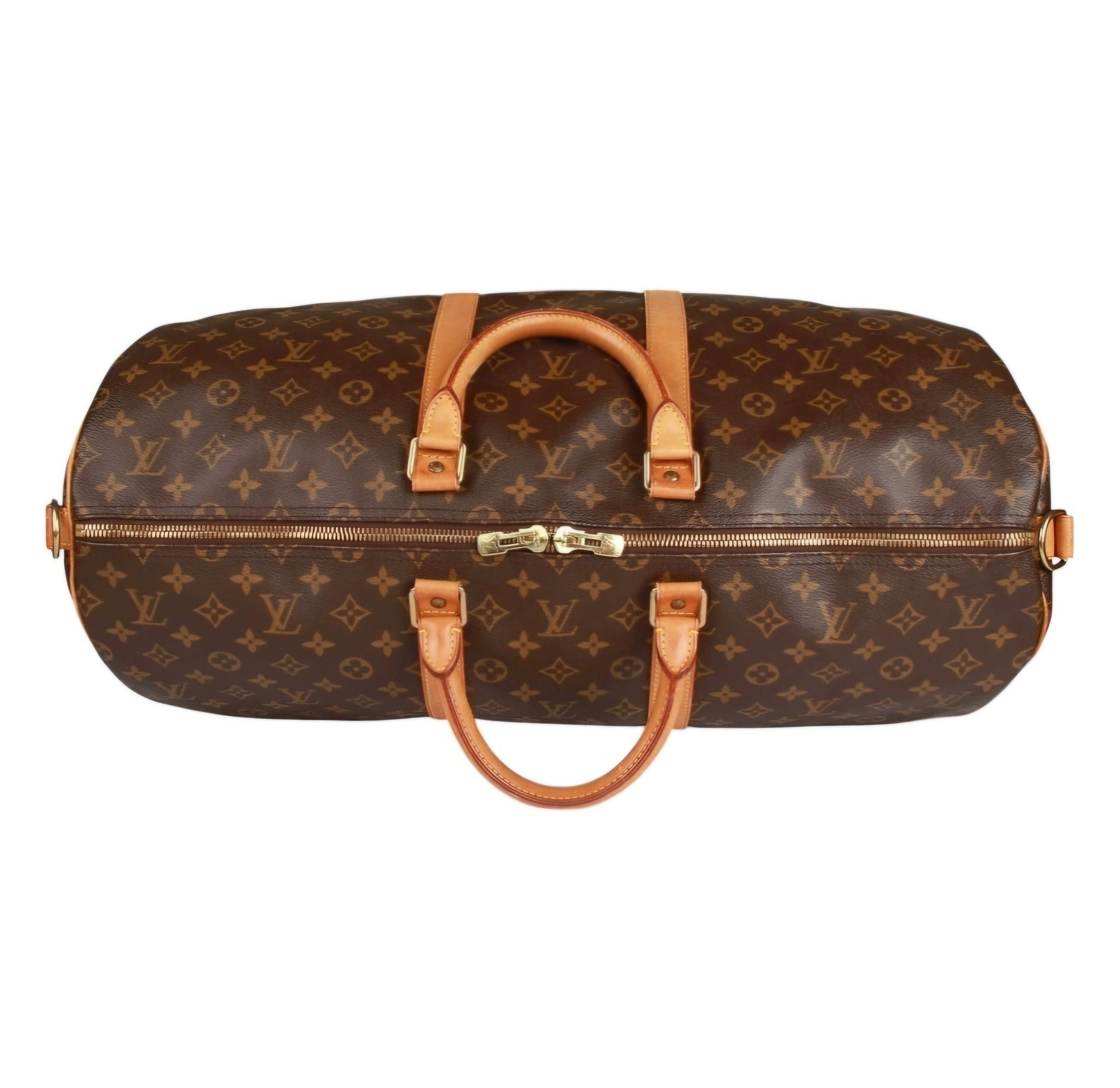 Louis Vuitton Monogram Keepall 55 Bandoulière (U2)