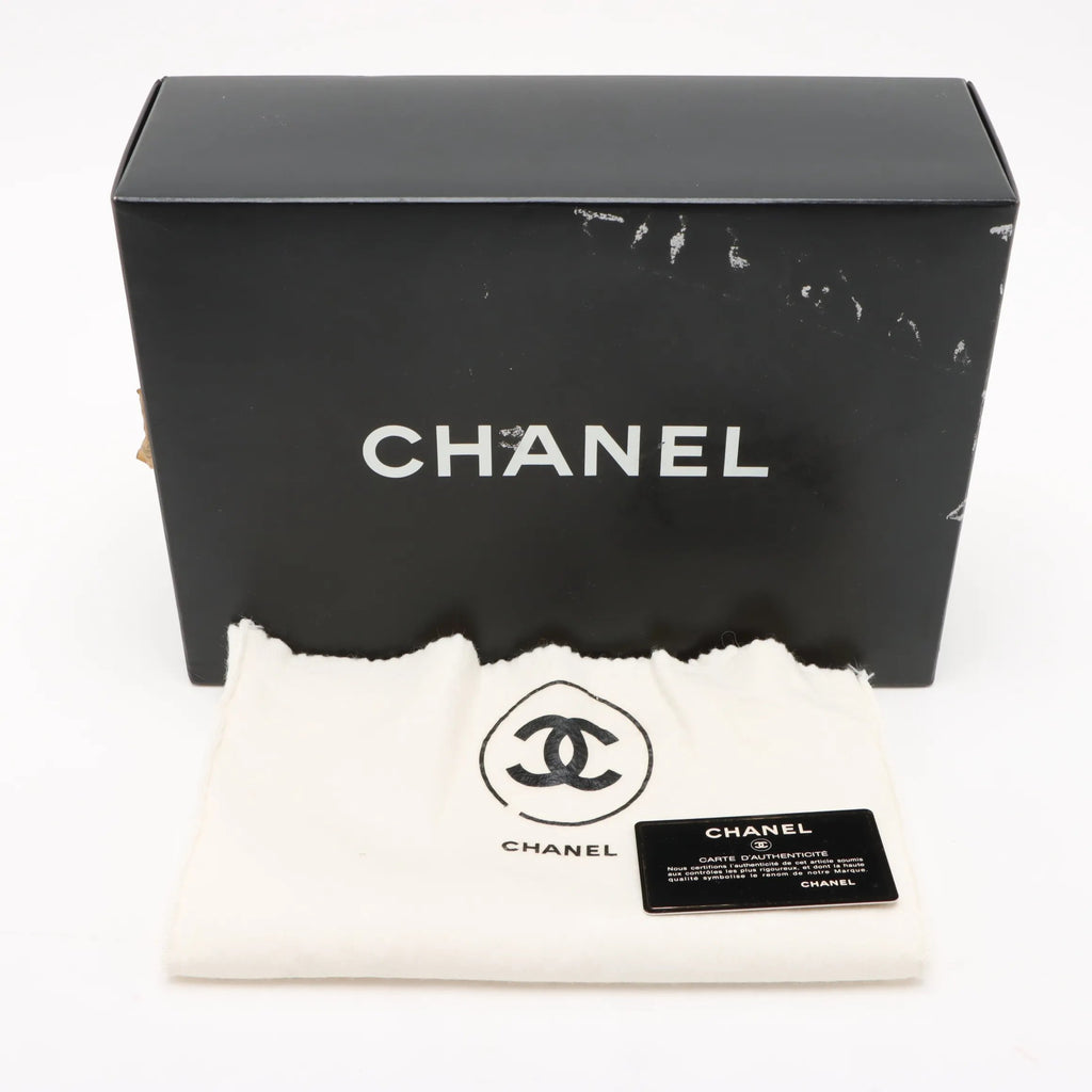 CHANEL Classic Double Flap Medium Full Set GHW (U2)