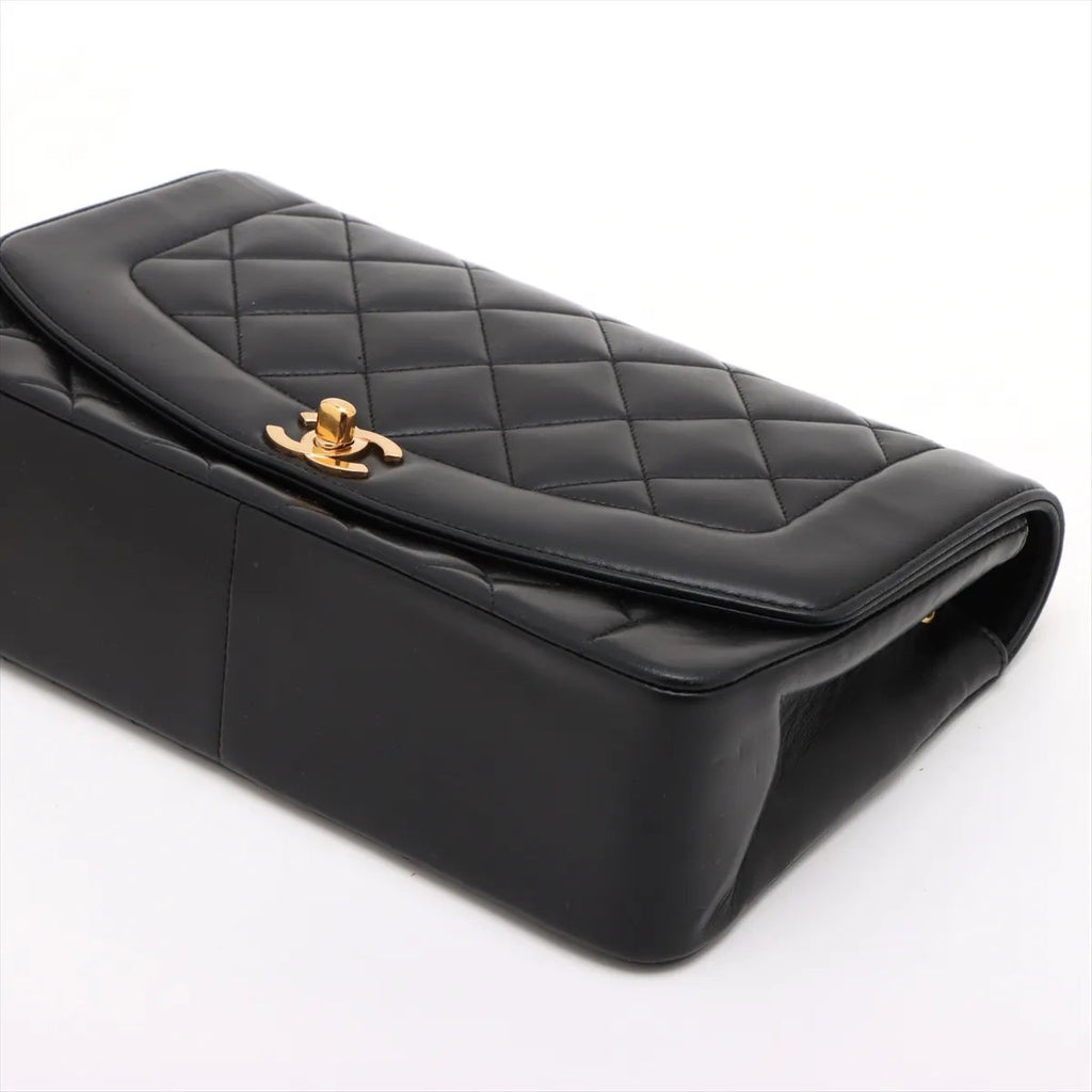 CHANEL Diana Medium Single Flap Full Set GHW (U2)