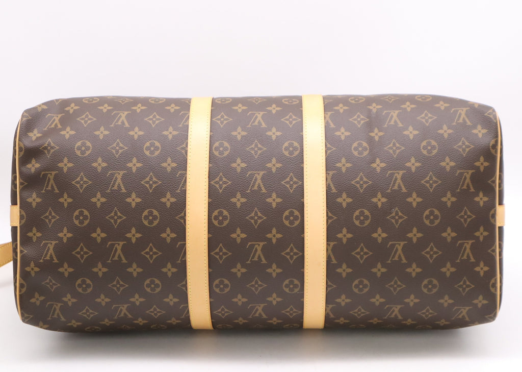 Louis Vuitton Monogram Keepall 55 Bandoulière (U2)