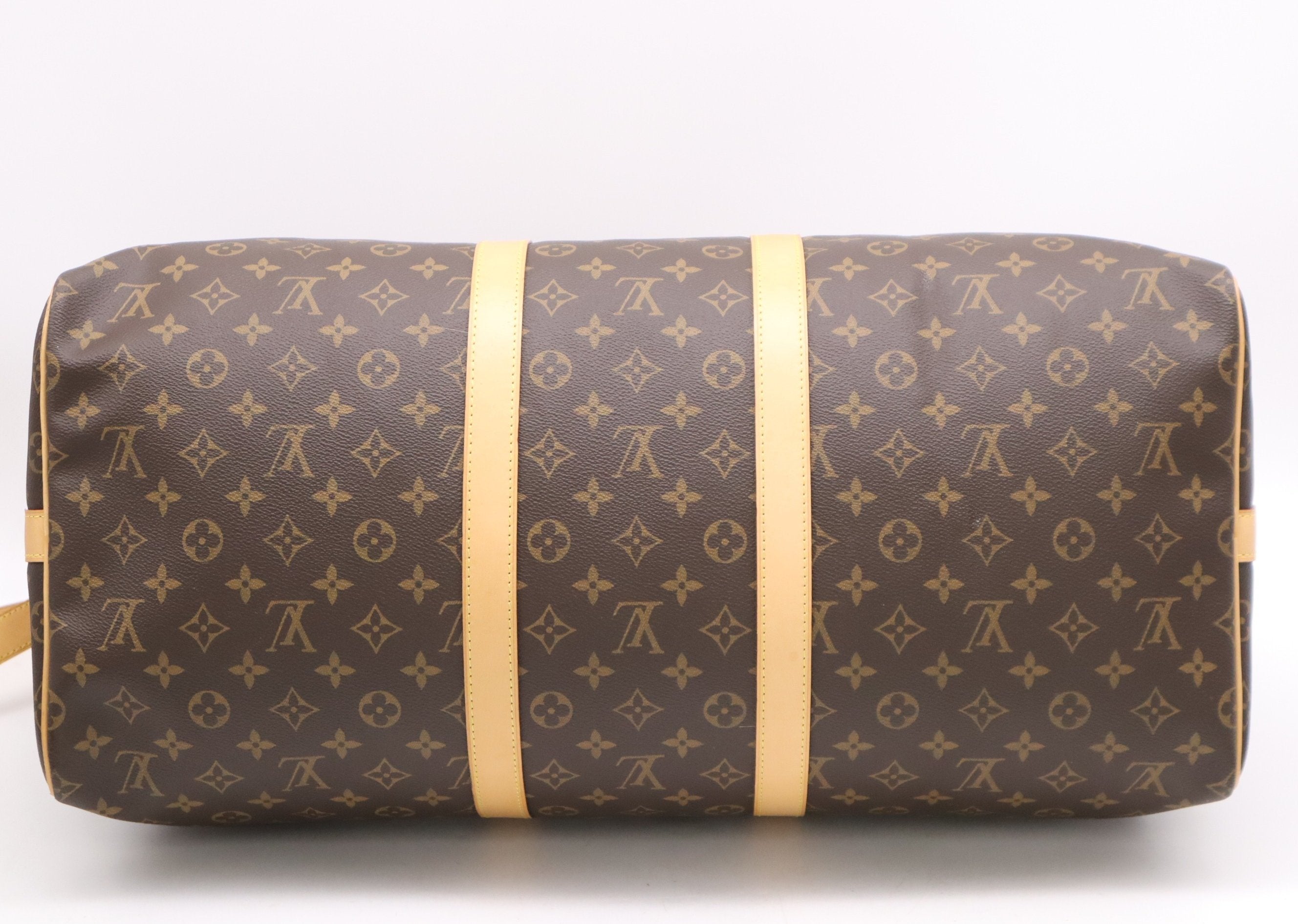 Louis Vuitton Monogram Keepall 55 Bandoulière (U2)
