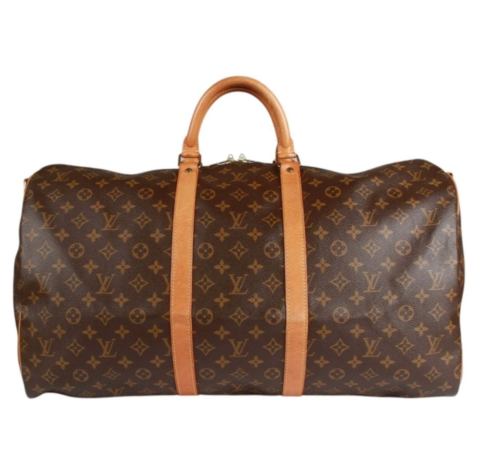 Louis Vuitton Monogram Keepall 55 Bandoulière (U2)