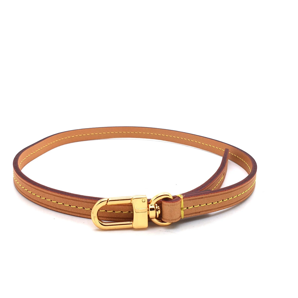 Vachetta Pochette Strap (Lichtbruin)