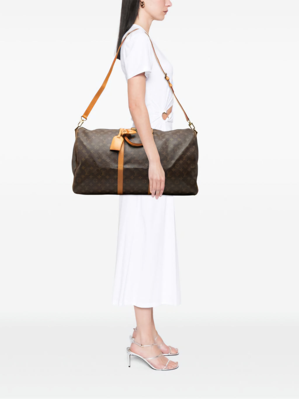 Louis Vuitton Monogram Keepall 60 Bandoulière (U2)