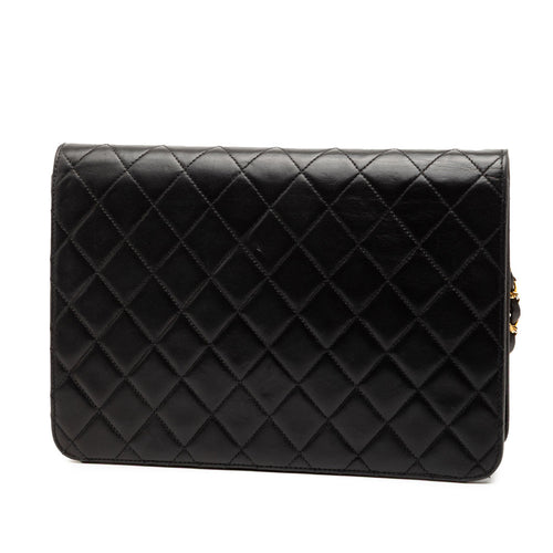 CHANEL Matelasse Single Flapbag Medium Push-Lock (U2)