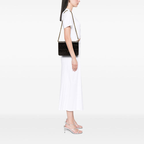 CHANEL Matelasse Single Flapbag Medium Push-Lock (U2)
