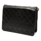 CHANEL Matelasse Single Flapbag Small Push-Lock GHW (Z3)