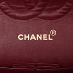 CHANEL Classic Double Flap Medium Full Set GHW (U2)