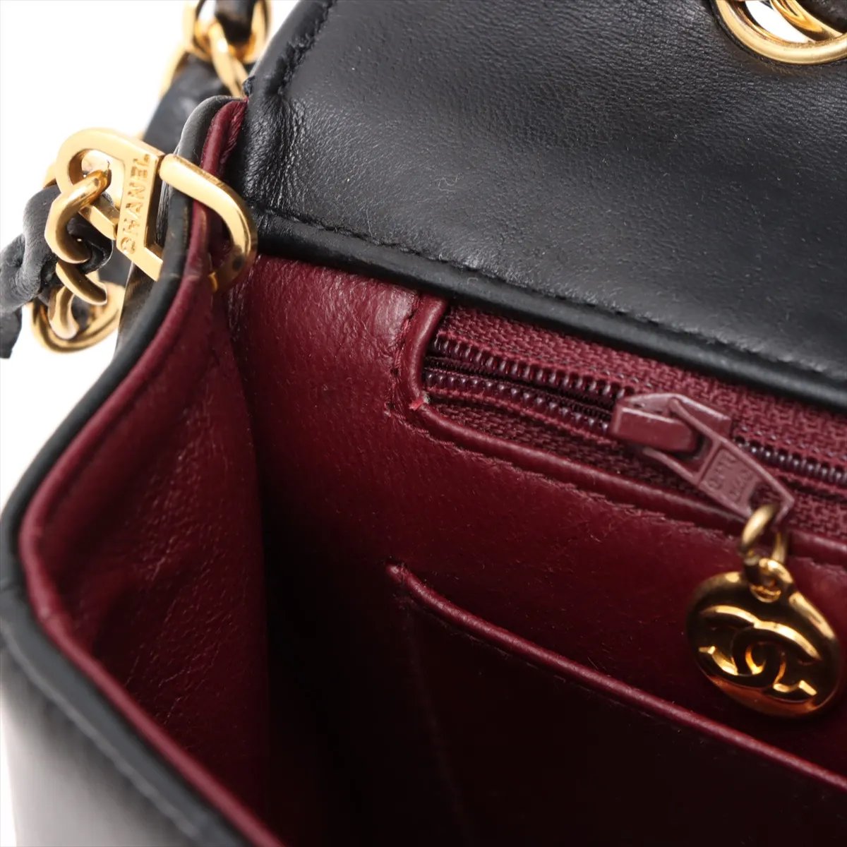 CHANEL Diana Medium Single Flap Full Set GHW (U2)