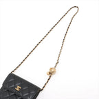 Chanel Pearl Crush Flap Clutch With Chain Mini (N1)
