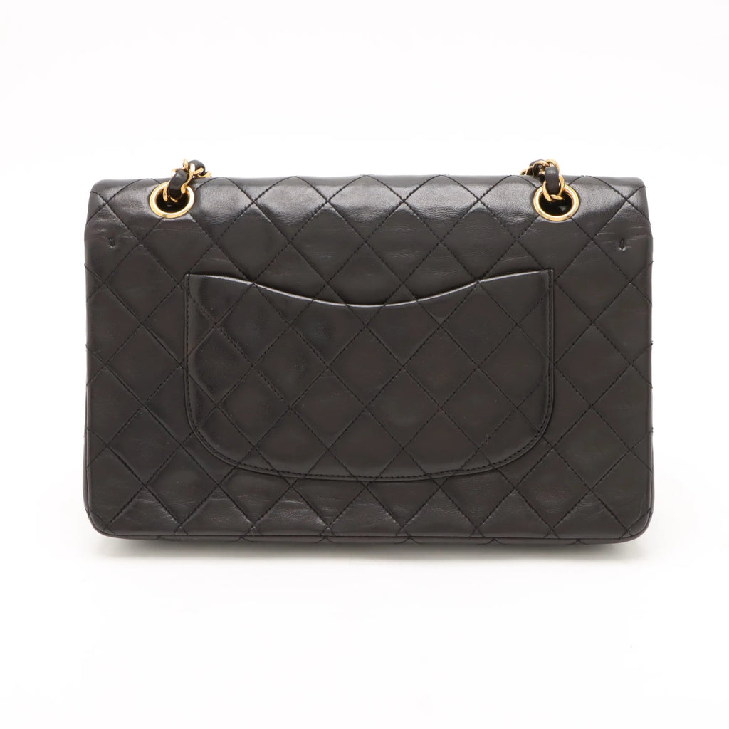 CHANEL Classic Double Flap Medium Full Set GHW (U2)