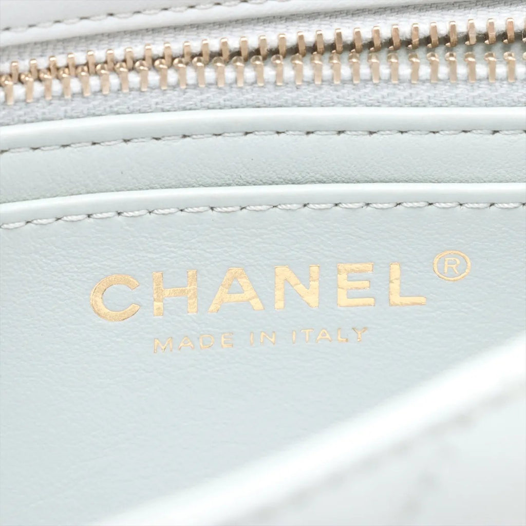 CHANEL Pearl Crush Mini Rectangular - Baby Blue Lambskin (N1)